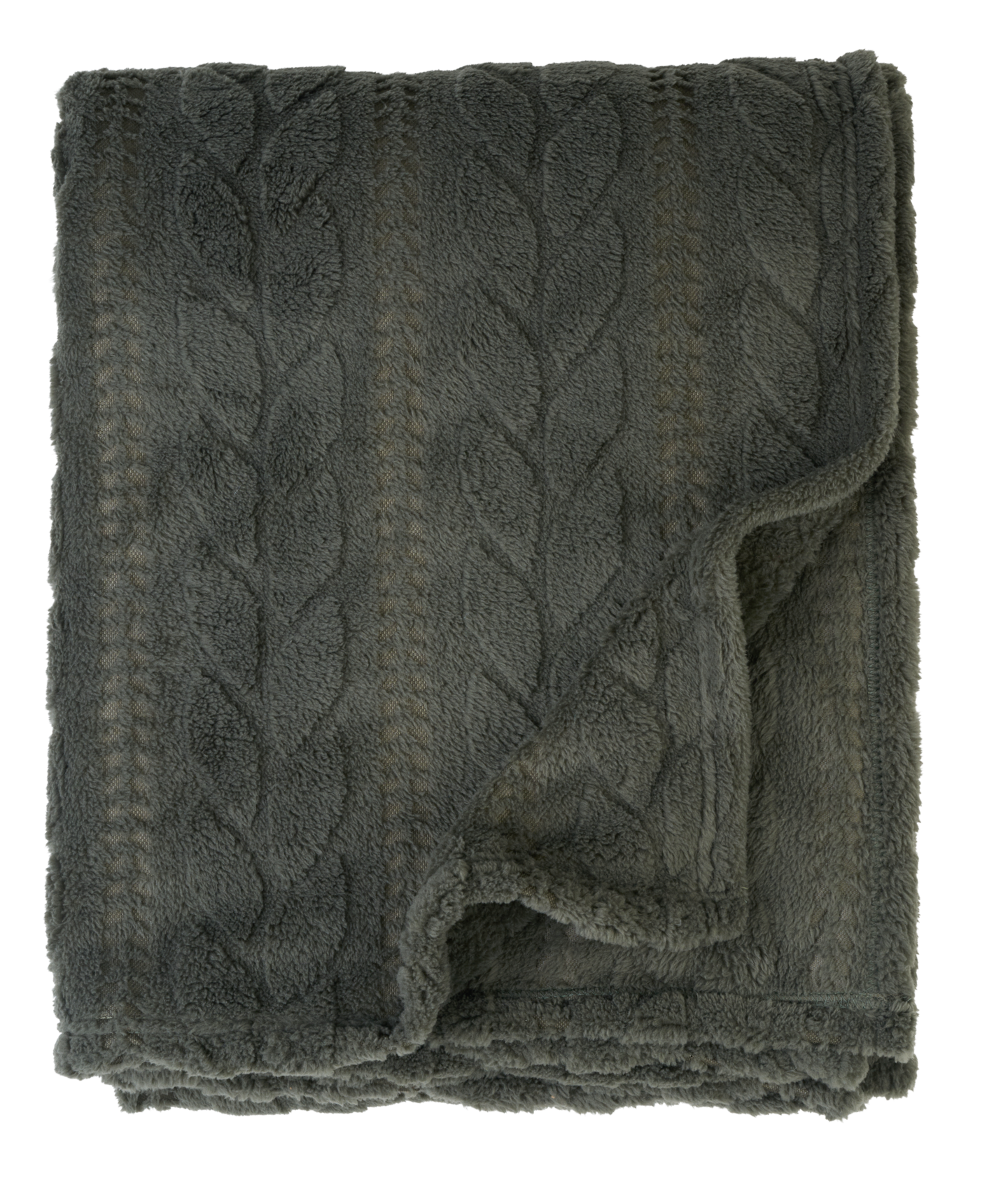 Hemtex 24h Braided huopa 130x170 cm vihreä