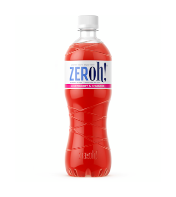 ZERoh! juomatiiviste mansikka&raparperi 0,8l