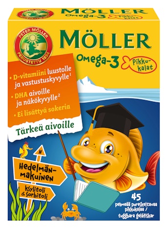 Möller Omega-3 45kpl 54g pikkukalat