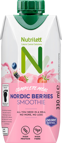 Nutrilett smoothie 330ml berries