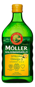 Möller kalanmaksaöljy 500ml sitruuna