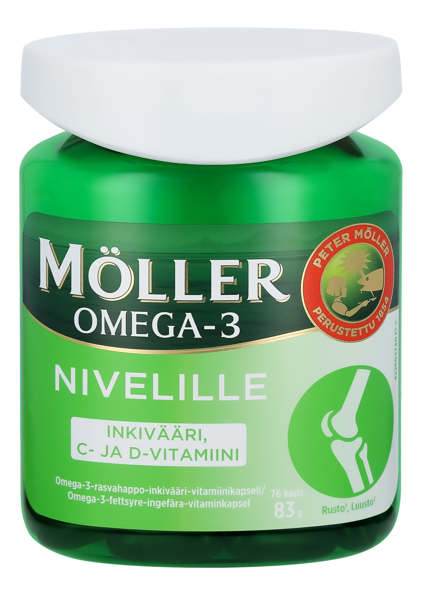 Möller Nivelille ravintolisä 76kaps/83g