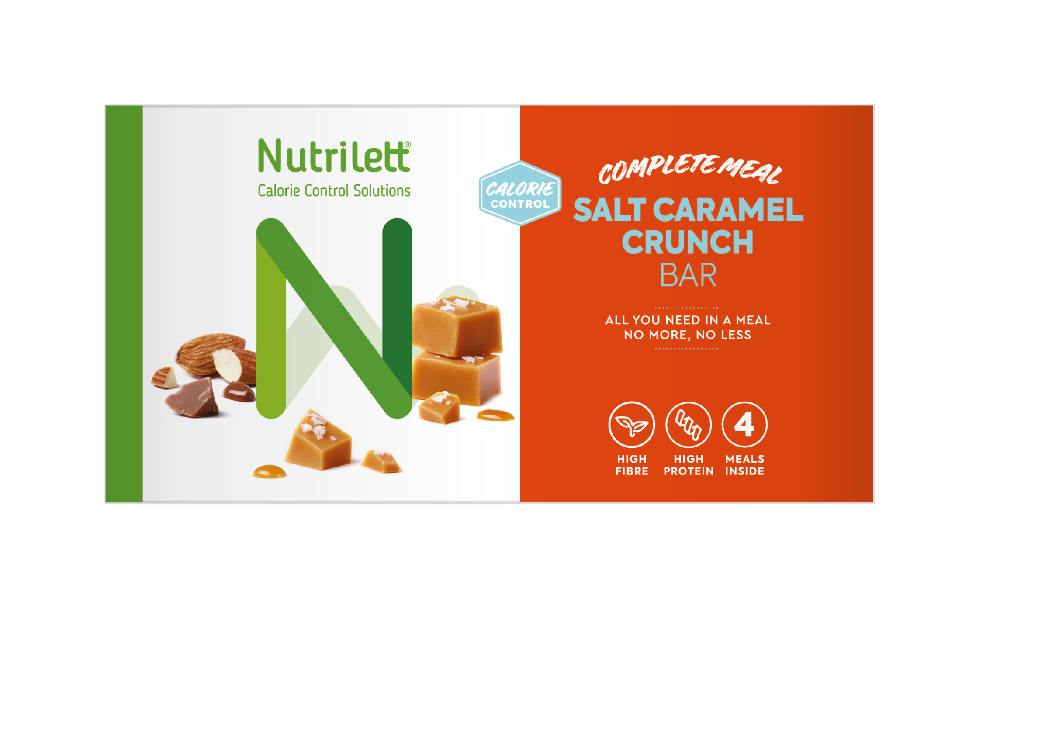Nutrilett Salt Caramel Crunch bar 4x56g
