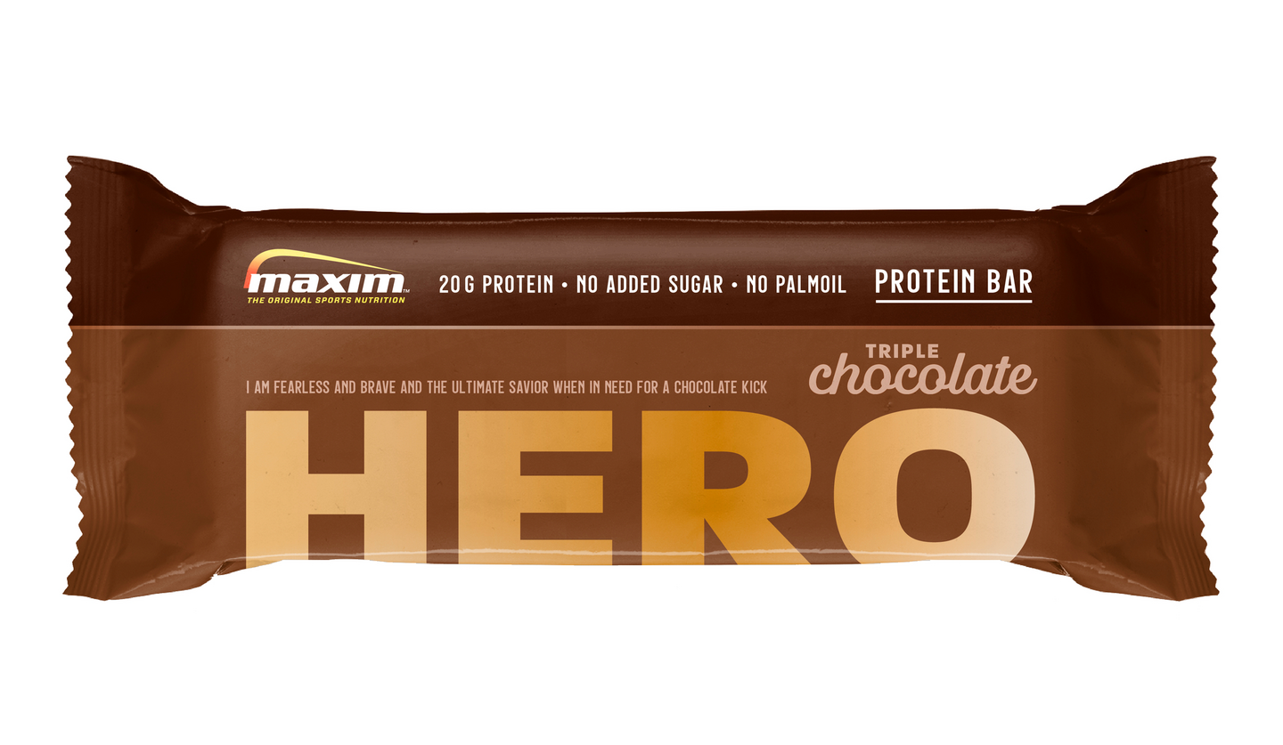 Maxim Proteiinipatukka 57g hero triple chocolate