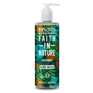 Faith In Nature nestesaippua 400ml Coconut