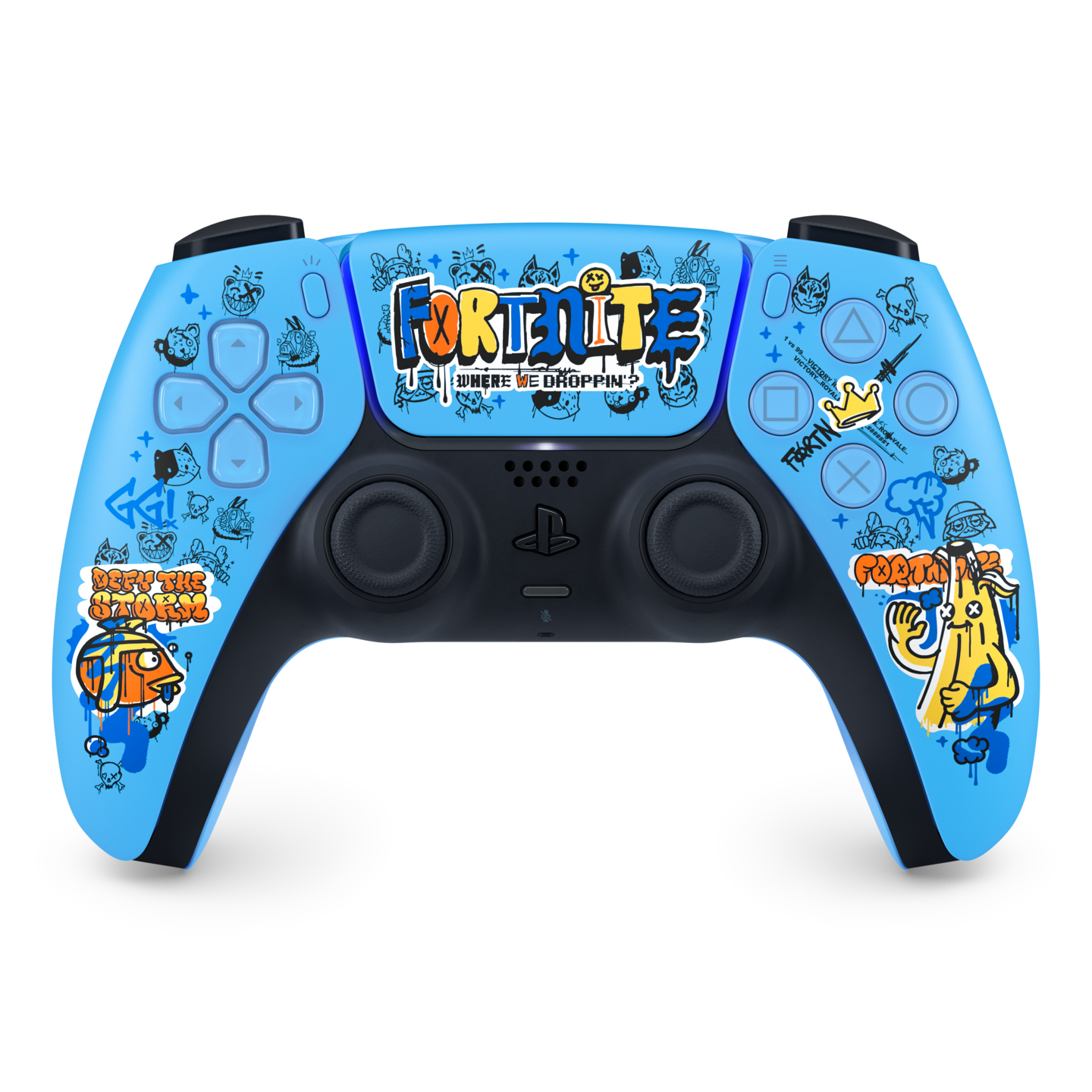 Sony PS5 Dualsense Fortnite Limited Edition -langaton peliohjain