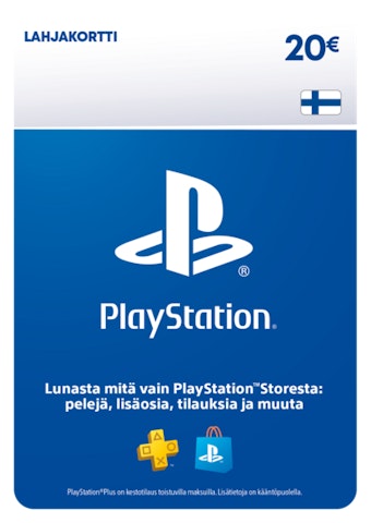 Sony PlayStation Network Card 20 EUR PSN latauskortti