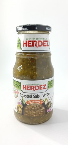 Herdez paistettu salsa verde medium 445g