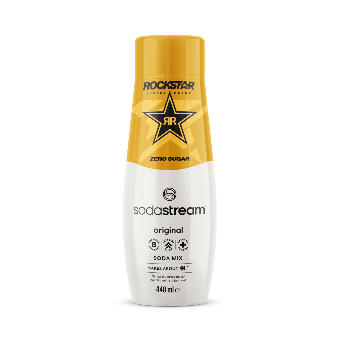 Sodastream 440ml Rockstar Energy Drink Original Zero