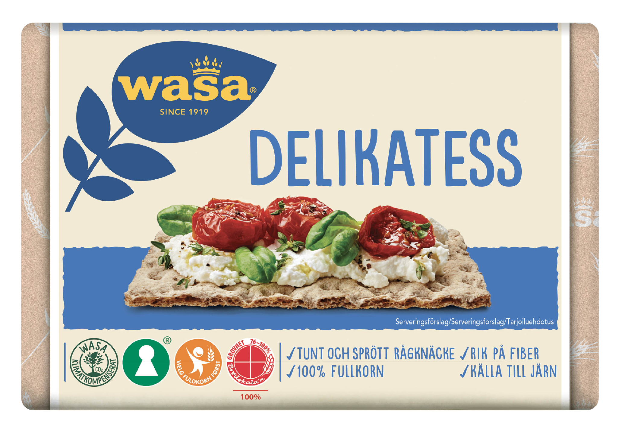 Wasa Delikatess näkkileipä 270g