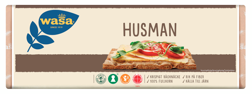 Wasa Husman näkkileipä 520g