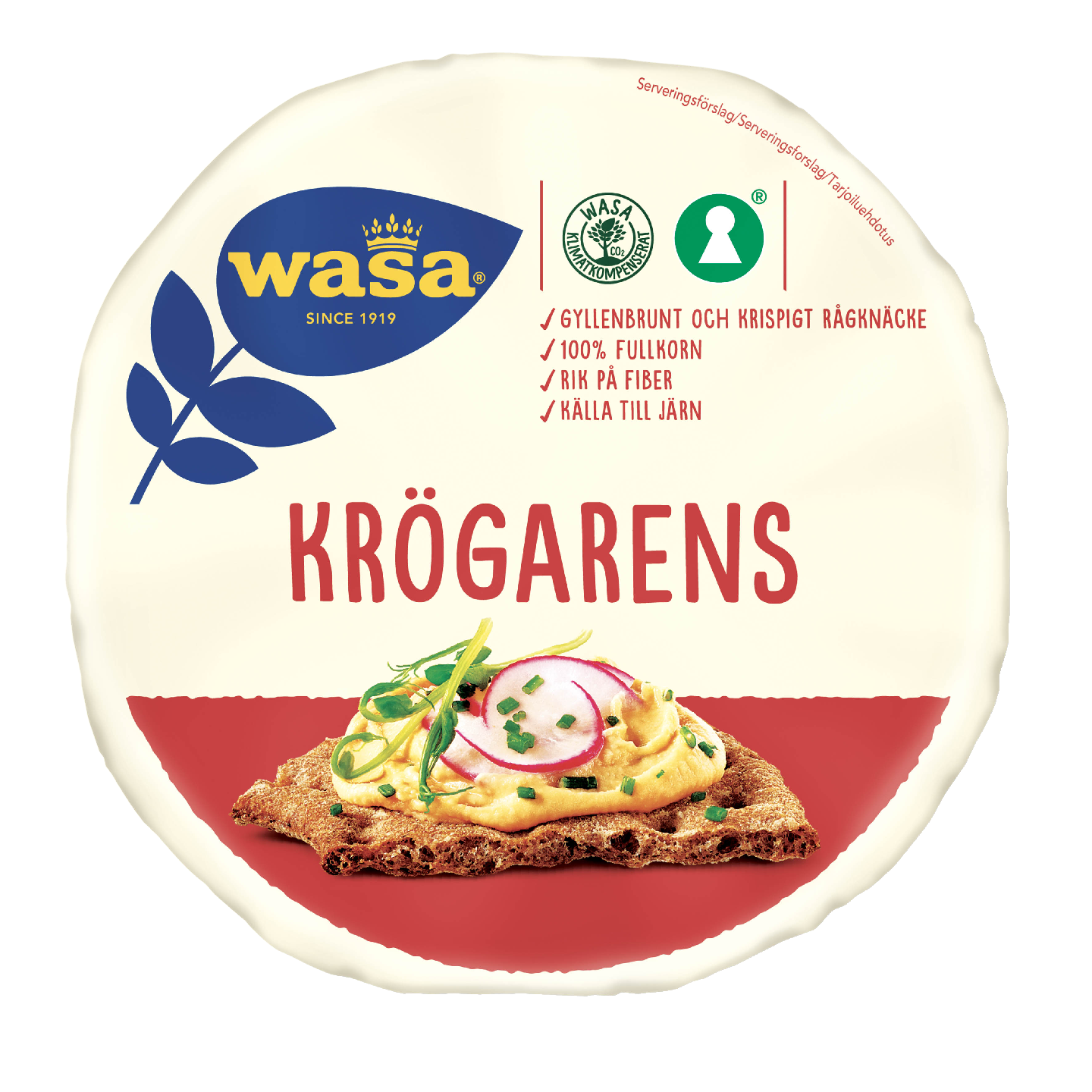 Wasa Krögarens näkkileipä 330g