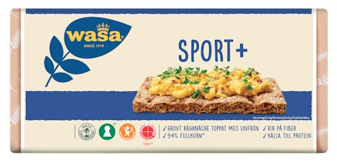 Wasa Sport+ näkkileipä 450g