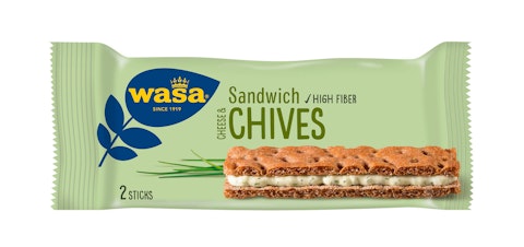 Wasa Sandwich Juusto & ruohosipuli 37g