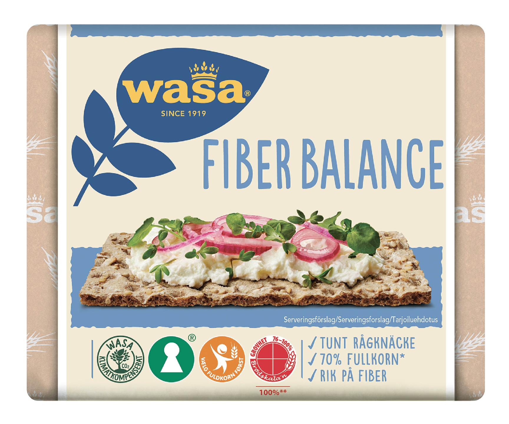 Wasa Fiber balance näkkileipä 230g