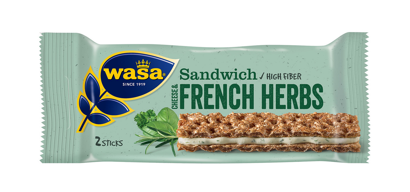 Wasa Sandwich 30g cheese/French herbs