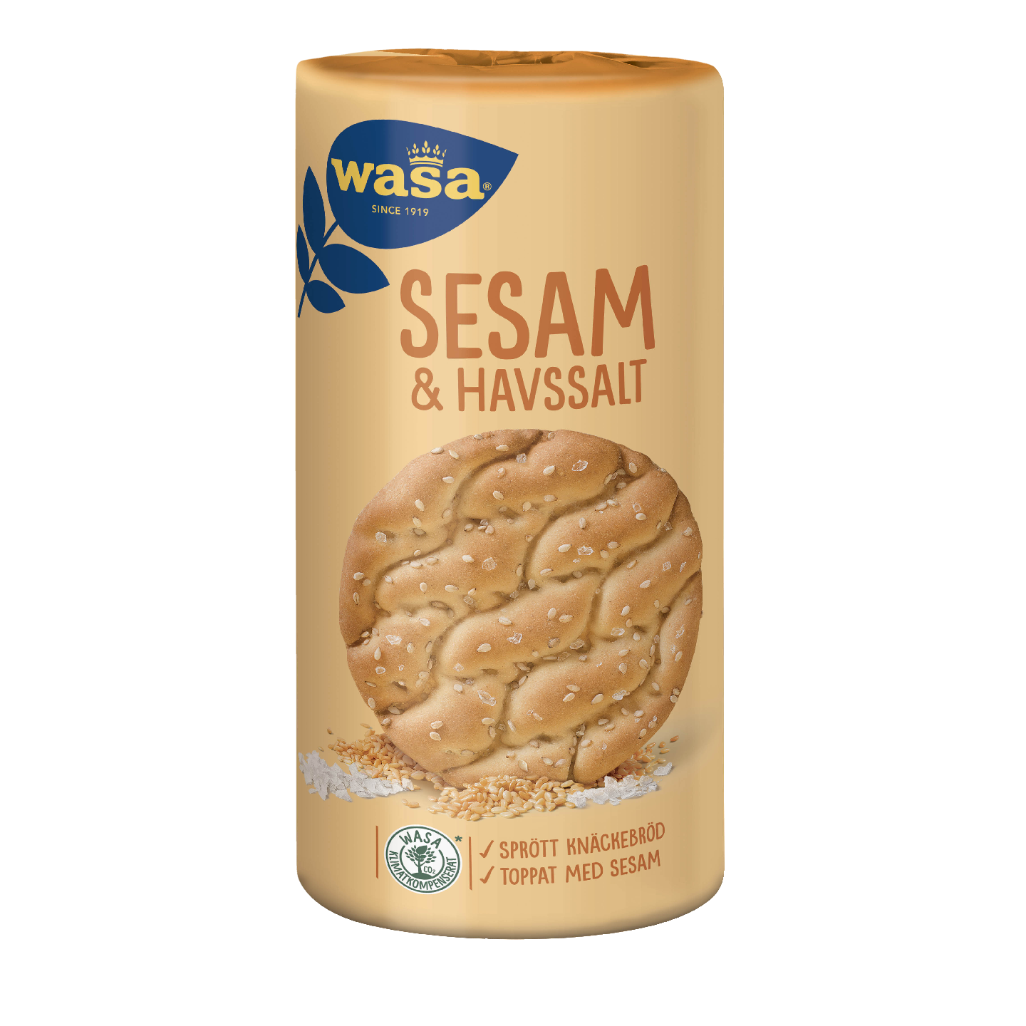 Wasa näkkileipä 290g sesam&havssalt