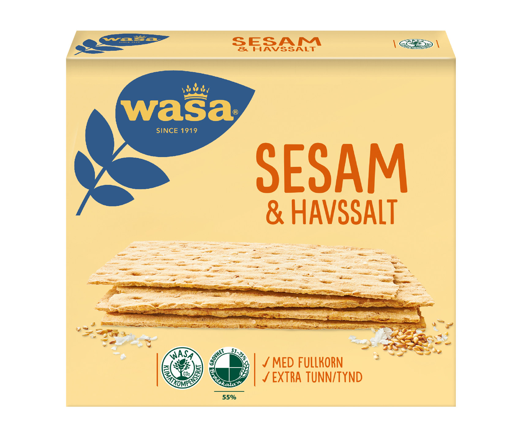 Wasa näkkileipä 190 g Seesami - Merisuola