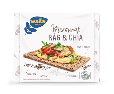 Wasa Mersmak Ruis & Chia Näkkileipä 245g