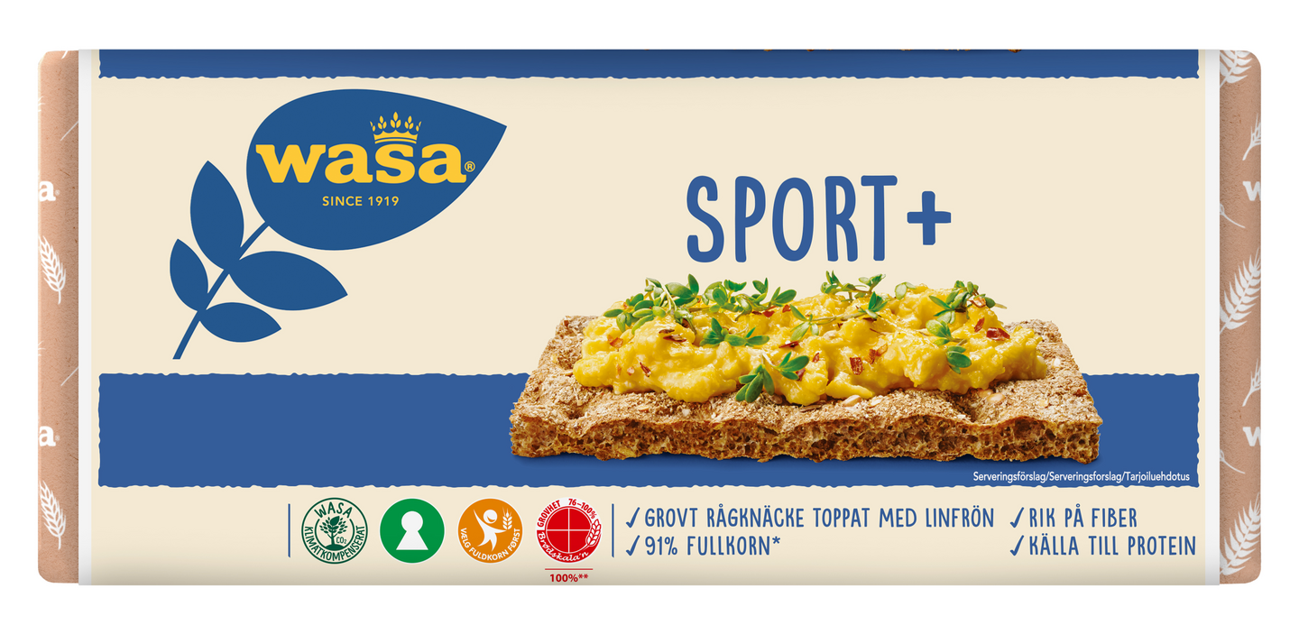 Wasa Sport+ näkkileipä 420g