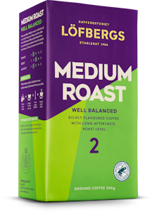 Löfbergs Medium Roast 500 g kahvi Rainforest Alliance