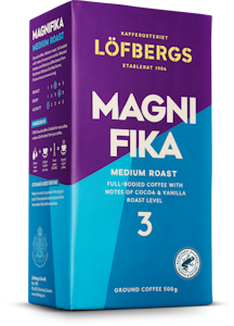 Löfbergs Magnifika kahvi 500 g 180kpl 1/4LAVA