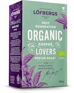 Löfbergs NGCL kahvi 450 g Organic Medium Roast luomu