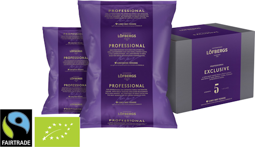 Löfbergs Professional Exclusive Papukahvi 1000g Reilukauppa Luomu