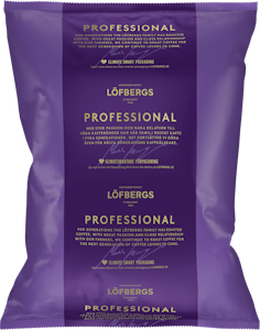 Löfbergs Professional Dark papukahvi 1kg Reilukauppa Luomu