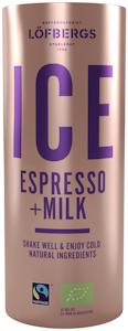 Löfbergs ICE Espresso jääkahvi 230 ml Espresso Reilu kauppa, luomu