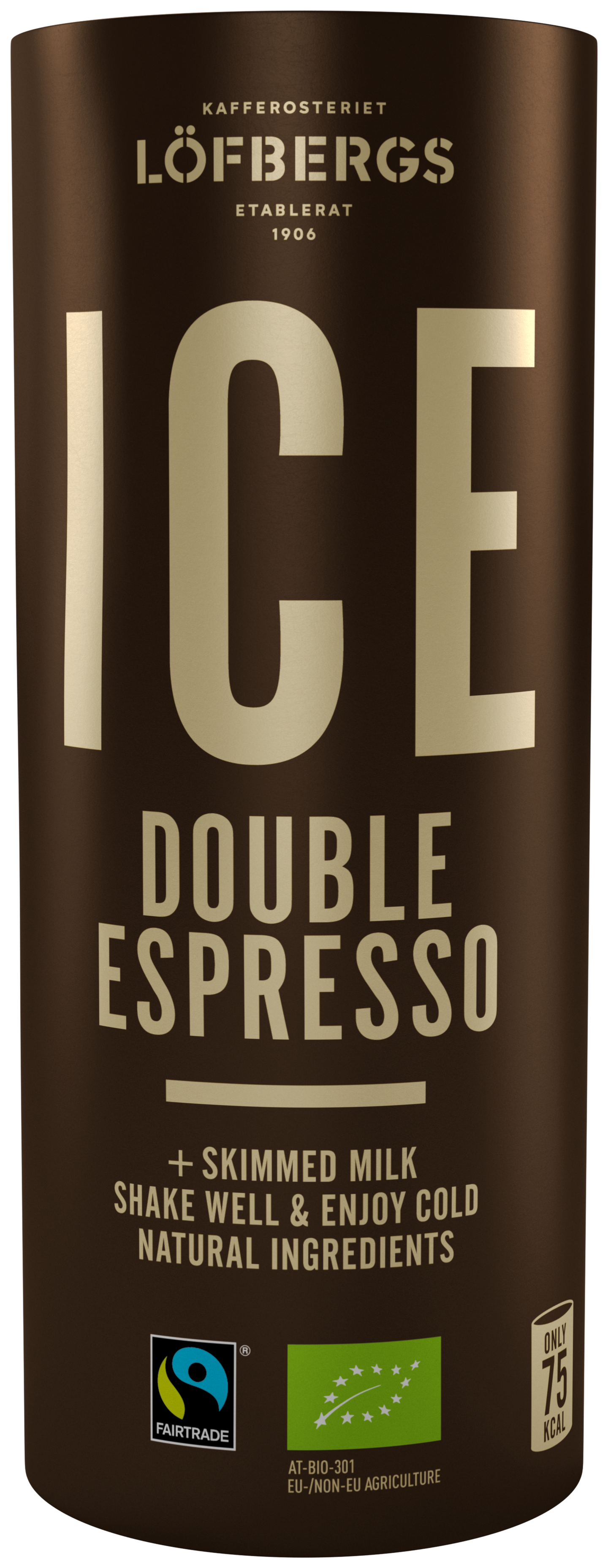 Löfbergs ICE Double Espresso jääkahvi 230 ml  Reilu kauppa, luomu