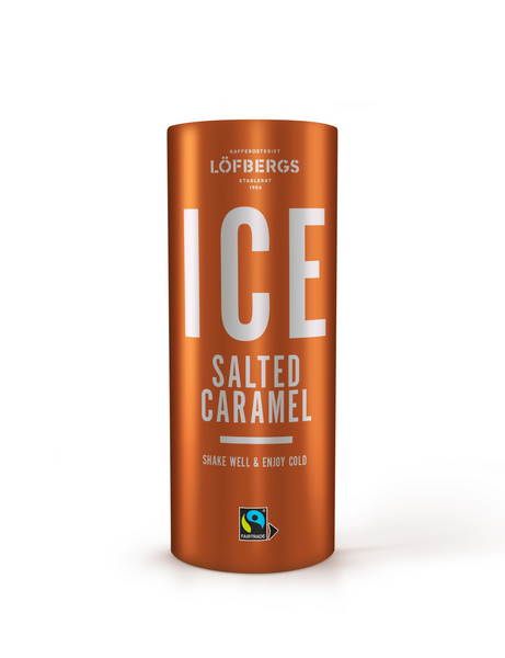 Löfbergs ICE Coffee Salted Caramel Jääkahvi 230 ml Reilu kauppa