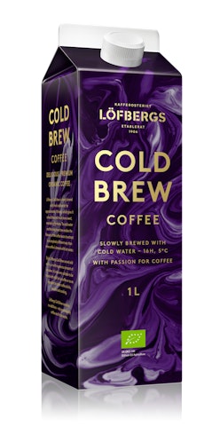 Löfbergs Cold Brew kahvi 1 l Luomu