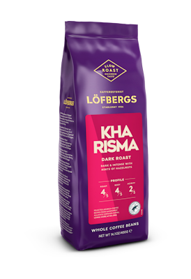 Löfbergs Kharisma papukahvi 400 g Rainforest Alliance