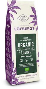 Löfbergs EKO Dark Roast papukahvi 400g luomu