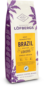 Löfbergs Brazil Medium Roast Papukahvi 400 g RFA