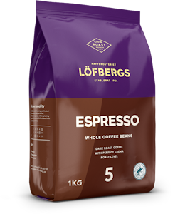 Löfbergs Espresso 1kg kahvipapu RFA