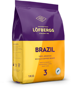 Löfbergs Brazil 1kg kahvipapu RFA