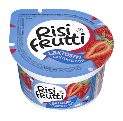 Risifrutti laktoositon mansikka riisivälipala 165g