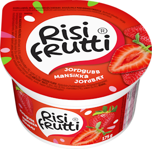 Risifrutti mansikka riisivälipala 175g