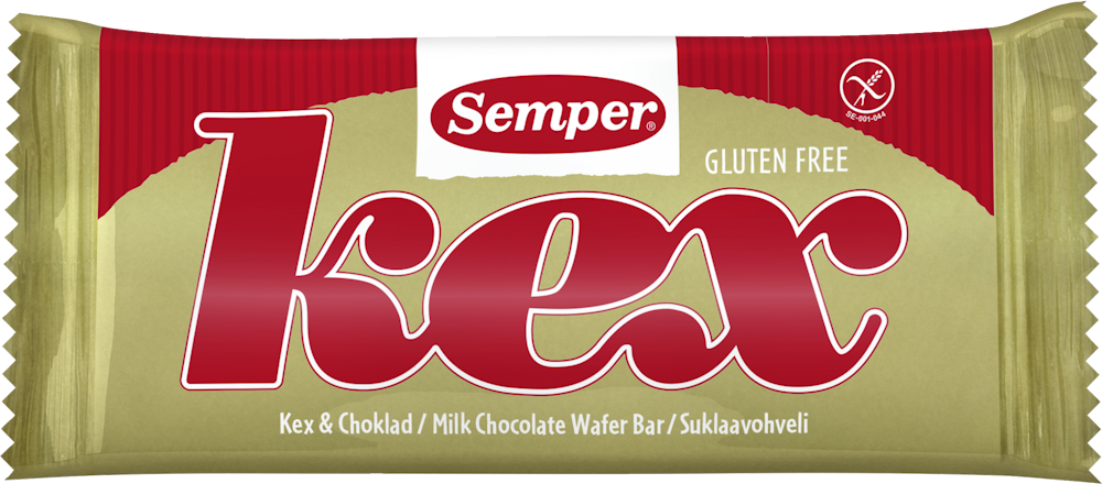 Semper Suklaavohveli 45g Gluteeniton Keksi HoReCa tukku Kespro