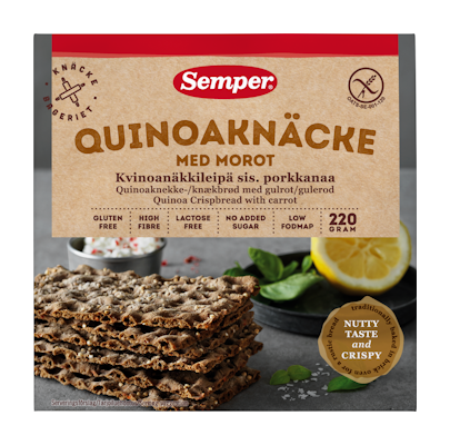 Semper 220g Kvinoanäkkileipä gluteeniton