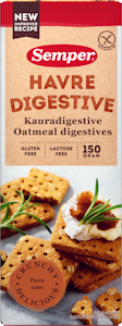 Semper Kaura Digestive -keksit 150g gluteeniton