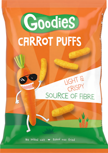 Goodies Carrot Puffs porkkana-maissinaksu 30g