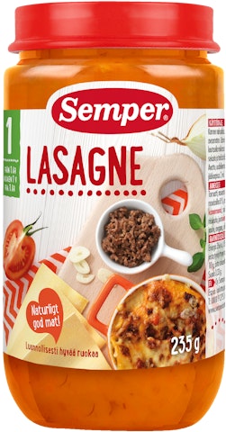 Semper lasagne 235g 12kk