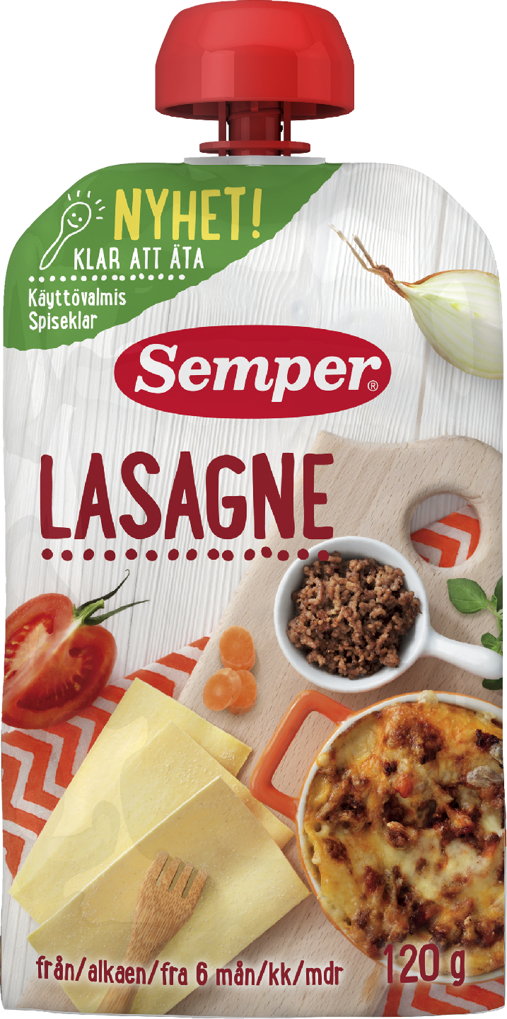 Semper lasagne 120g 6kk