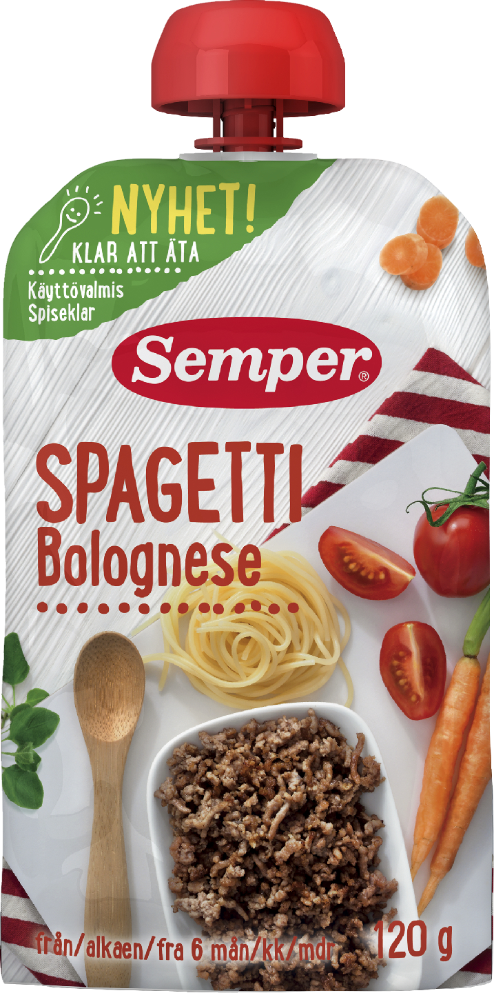 Semper spagetti bolognese 120g 6kk