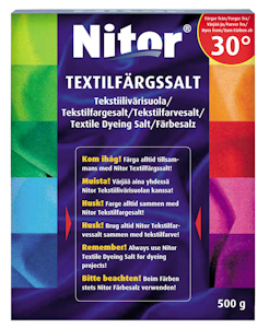 Nitor tekstiilivärisuola 500 g