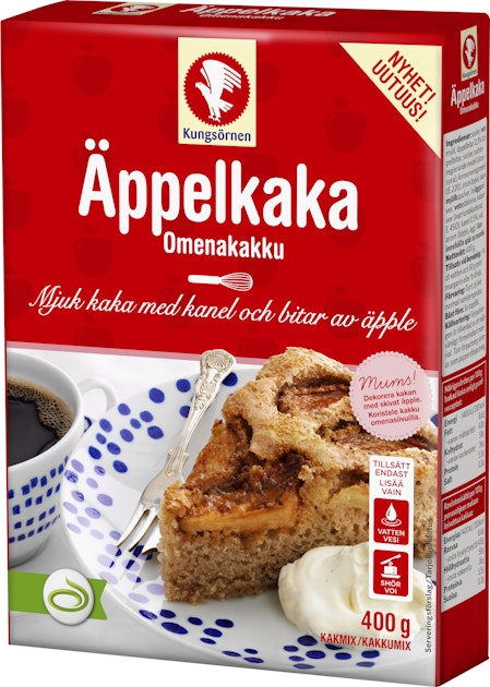 Kungsörnen 400g Omenakakku kakkumix | K-Ruoka Verkkokauppa
