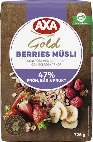 AXA Gold Mysli Berries 725g